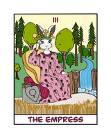 The Empress White Rabbit Tarot Card Art Print