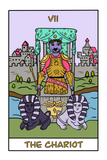 The Panther Chariot Tarot Card Art Print