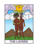 The Lovers Tarot Card Art Print