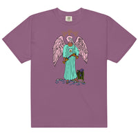 Temperance Ibis Headed Angel Tarot Card garment-dyed heavyweight t-shirt