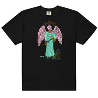 Temperance Ibis Headed Angel Tarot Card garment-dyed heavyweight t-shirt