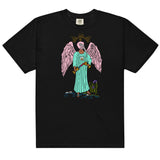 Temperance Ibis Headed Angel Tarot Card garment-dyed heavyweight t-shirt