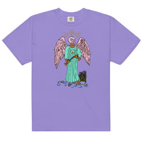 Temperance Ibis Headed Angel Tarot Card garment-dyed heavyweight t-shirt