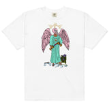 Temperance Ibis Headed Angel Tarot Card garment-dyed heavyweight t-shirt