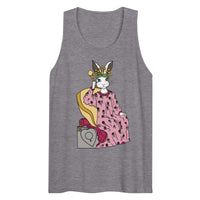 The Empress White Rabbit Tarot Card premium tank top