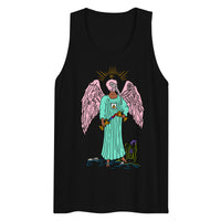 Temperance Ibis Headed Angel Tarot Card premium tank top