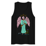 Temperance Ibis Headed Angel Tarot Card premium tank top