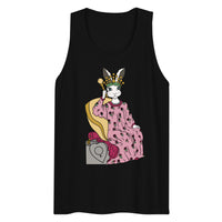 The Empress White Rabbit Tarot Card premium tank top