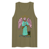 Temperance Ibis Headed Angel Tarot Card premium tank top