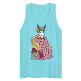 The Empress White Rabbit Tarot Card premium tank top