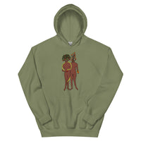 The Lovers Tarot Card Unisex Hoodie