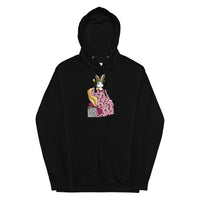 The Empress White Rabbit Tarot Card Unisex midweight hoodie