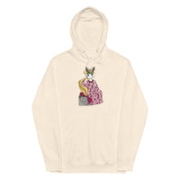 The Empress White Rabbit Tarot Card Unisex midweight hoodie