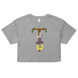 The Hanged Man Possum Tarot Card  crop top