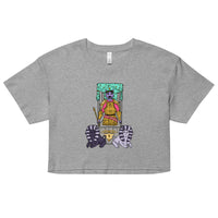 The Panther Chariot Tarot Card  crop top