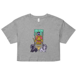 The Panther Chariot Tarot Card  crop top