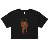 The Lovers Tarot Card  crop top