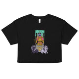 The Panther Chariot Tarot Card  crop top