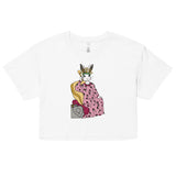 The Empress White Rabbit Tarot Card crop top