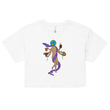 The World Dancer Tarot Card crop top