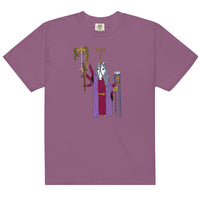 The Unicorn Magician Tarot Card garment-dyed heavyweight t-shirt