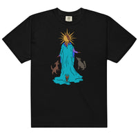 The Moon Tarot Card garment-dyed heavyweight t-shirt