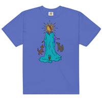 The Moon Tarot Card garment-dyed heavyweight t-shirt