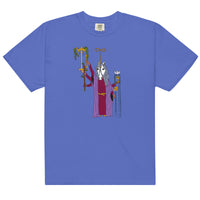 The Unicorn Magician Tarot Card garment-dyed heavyweight t-shirt