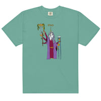 The Unicorn Magician Tarot Card garment-dyed heavyweight t-shirt