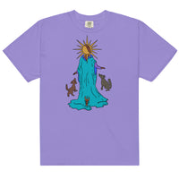 The Moon Tarot Card garment-dyed heavyweight t-shirt