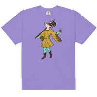 The Fool Whimsical Dog Tarot Card garment-dyed heavyweight t-shirt