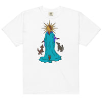 The Moon Tarot Card garment-dyed heavyweight t-shirt