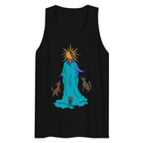 The Moon Tarot Card premium tank top