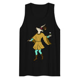 The Fool Whimsical Dog Tarot Card  premium tank top