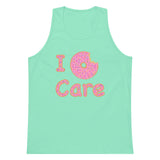 I Donut Care Punny Unisex premium tank top