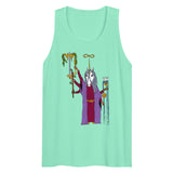 The Unicorn Magician Tarot Card premium tank top