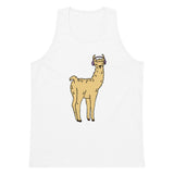 Groovy Llama Unisex Premium Relaxed Fit Tank Top