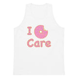 I Donut Care Punny Unisex premium tank top