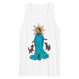 The Moon Tarot Card premium tank top