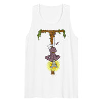 The Hanged Man Possum Tarot Card  premium tank top