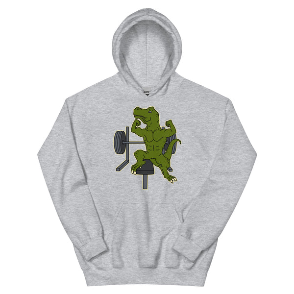 Bench Beast T-Rex Dinosaur Unisex Hoodie