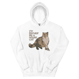 “I’d Rather be a House Cat” Marsbar the Chonky Calico Cat Unisex Hoodie