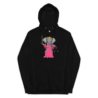 Justice Elephant Tarot Card Unisex midweight hoodie