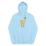 Groovy Llama Unisex midweight hoodie