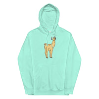 Groovy Llama Unisex midweight hoodie