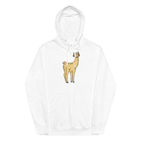 Groovy Llama Unisex midweight hoodie