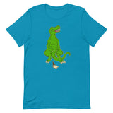 Sad Tony the T-Rex Dinosaur Ice Cream Cone Unisex t-shirt