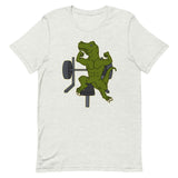 Bench Beast T-Rex Dinosaur Unisex t-shirt