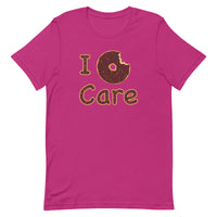 I Donut Care Punny Unisex t-shirt