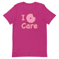 I Donut Care Punny Unisex t-shirt